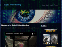 Tablet Screenshot of digitaldjinn.com